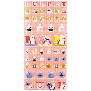 Puppet Sunsun Tile Sticker Pink