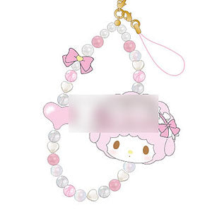 My Sweet Piano Plush Phone Strap Pink