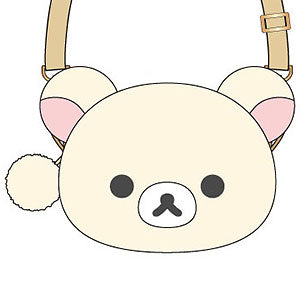 Rilakkuma stuffed toy pochette Korilakkuma