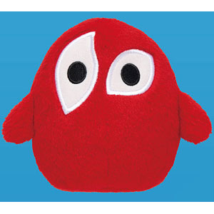 TARO stuffed toy chair that refuses to sit red