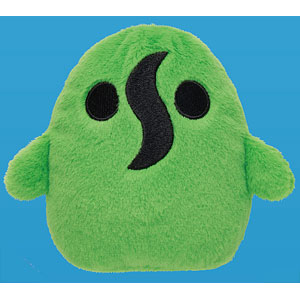 TARO stuffed animal chair that refuses to sit green