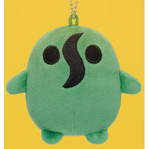 TARO stuffed toy mascot chair that refuses to sit green
