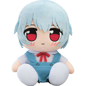 Kuripan Plush Toy Evangelion New Theatrical Version Rei Ayanami (Uniform Ver.)