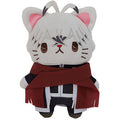 Togen Anki with CAT stuffed toy key chain with eye mask, Gejutsujime Rokuro