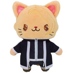 Togen Anki withCAT stuffed toy keychain with eye mask Rensui Chicken