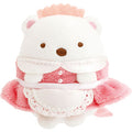 MV45101 Sumikkogurashi Collection Fruit Parlor Tenori Plush Toy Polar Bear