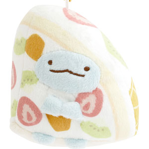 MV46501 Sumikkogurashi Collection Fruit Parlor Hanging Stuffed Toy Lizard