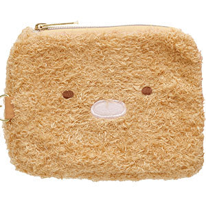 PB72603 Sumikkogurashi Pass case with stuffed toy reel Tonkatsu