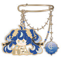 [Limited sale] Narushio Sympathizer Theme Metal Brooch Yuno