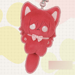 Puyo Puni Series Blue Rock "10cm Cat Plush Mascot" Shredded Leopard Horse
