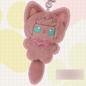 Puyo Puni Series Blue Rock "10cm cat stuffed toy mascot" Sae Itoshi
