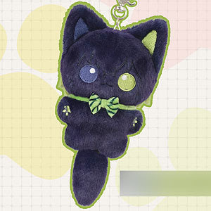 Puyo Puni Series Blue Rock "10cm cat stuffed toy mascot" Oliva Aisora