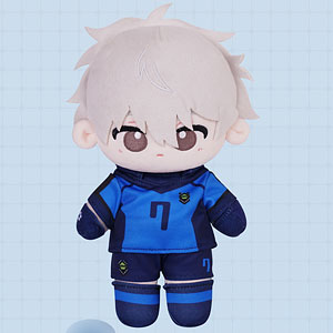 Puyo Puni Series Blue Rock "20cm movable stuffed toy with toy skeleton" Seish...