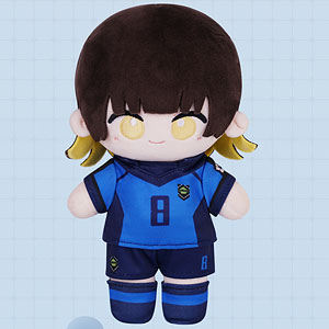 Puyo Puni Series Blue Rock "20cm movable stuffed toy with toy skeleton" Hachi...