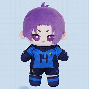 Puyo Puni Series Blue Rock "20cm movable stuffed toy with toy skeleton" Reio ...