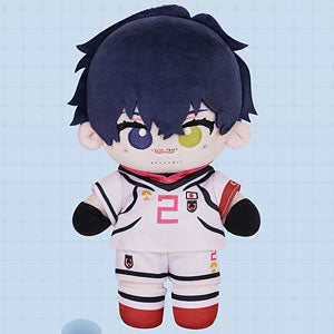 Puyo Puni Series Blue Rock "20cm movable stuffed toy with toy skeleton" Oliva...