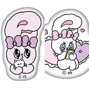 Esther bunny marshmallow style sticker