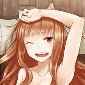 "Spice and Wolf" Wise Wolf Holo Dakimakura Cover [Reprint Edition]