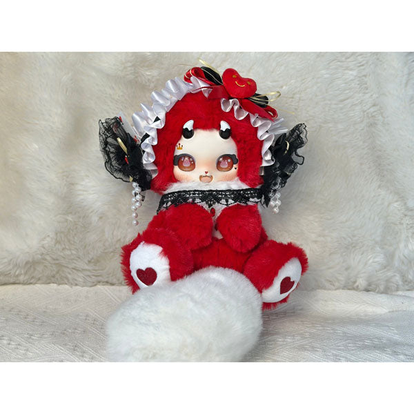 Boboco 500% Plush Red Heart Cat