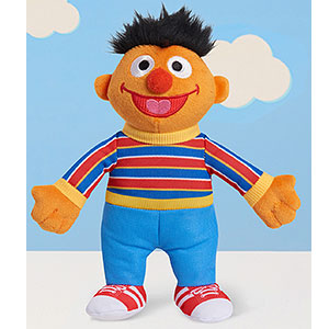 "Sesame Street" S size stuffed toy Ernie