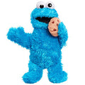 "Sesame Street" L size smart stuffed animal Mogumogu Cookie Monster