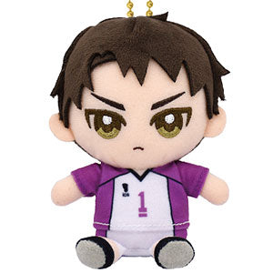 Chibi sewing sitting mascot Haikyuu! ! Wakatoshi Ushijima