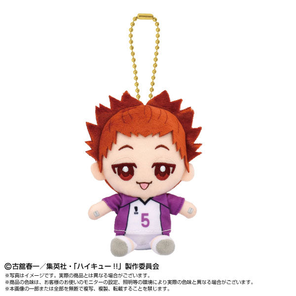 Chibi sewing sitting mascot Haikyuu! ! Satoshi Tendo
