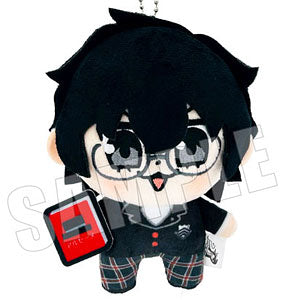 Persona 5 The Royal Protagonist x Bukubu Plush Mascot 03. Knowledge Rank 5