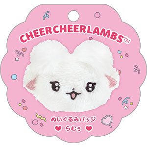 AB38501 Chichia Rams Plush Toy Badge Ramu