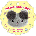 AB38502 Chichia Rams Plush Badge Uryufu