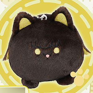 Puyo Puni Series Blue Rock "10cm Nyanko Dango Plush Mascot" Hachiraku Kai