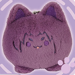 Puyo Puni Series Blue Rock "10cm Nyanko Dango Stuffed Toy Mascot" Reio Mikage