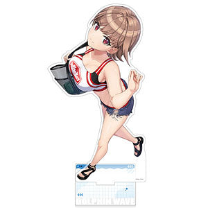 Dolphin Wave Extra Large Acrylic Stand (Tsugumi Kamie (Swimsuit))