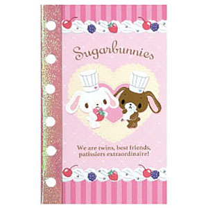 Sugar Bunnies Sticker Book Pink