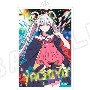 Super Kaguyahime! Square keychain C Yachiyo