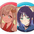 Super Kaguyahime! Trading tin badge 10 piece box