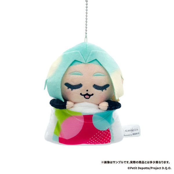 Anime Gnosia x Bukubu Cold Sleep Healthy Plush Toy 01. Yuri