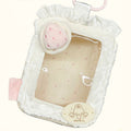 White strawberry cake 10cm stuffed animal pouch (square)