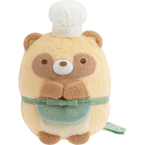 MV62001 Sumikkogurashi Collection Tanuki's Manmaru Restaurant Tenori Plush Toy Tanuki
