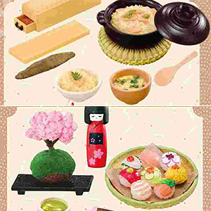 Petit Sample Series Teinei's Flower-Blooming Japanese Life Box of 8