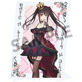 Date A Live V Original Visual Acrylic Plate Kurumi Tokisaki Alice in Wonderla...