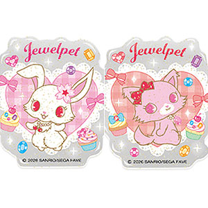 Kirapuru Sticker Jewelpet 12 pieces BOX (candy toy)