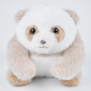Panda Zaizai stuffed toy keychain