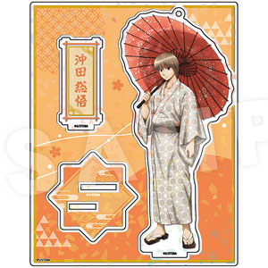 TV Anime "Gintama" Hologram Acrylic Figure Ver. Setsugetsu Fuka 04 Okita Sougo