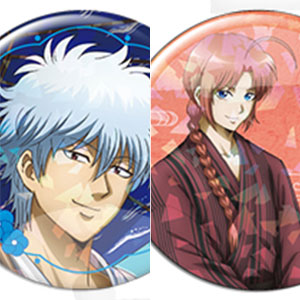 TV Anime “Gintama” Trading Hologram Can Badge Ver. Setsugetsu Fuuka 12 pieces...