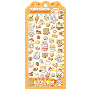 Tsuyapuku sticker sweets cat