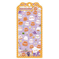 Glossy sticker ghost bear