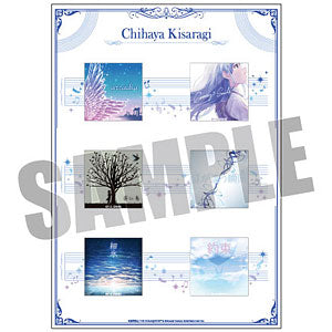 [Limited sale] THE IDOLM@STER Kisaragi Chihaya song jacket can badge set