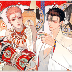 19days old destination "Festival tonight" series trading acrylic cards 8 piec...