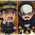 Niformation Golden Kamuy Gold Bullion Seal Wafer 20 pieces BOX (candy toy/ten...